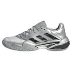 Men`s Barricade 13 SE Tennis Shoes Silver Metallic and Dash Grey - Image 3