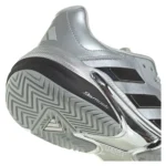 Men`s Barricade 13 SE Tennis Shoes Silver Metallic and Dash Grey - Image 9