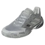 Men`s Barricade 13 SE Tennis Shoes Silver Metallic and Dash Grey